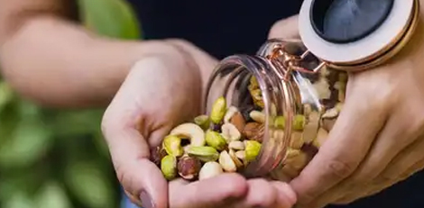 Consuming nuts and dry fruits would improve eye health!!